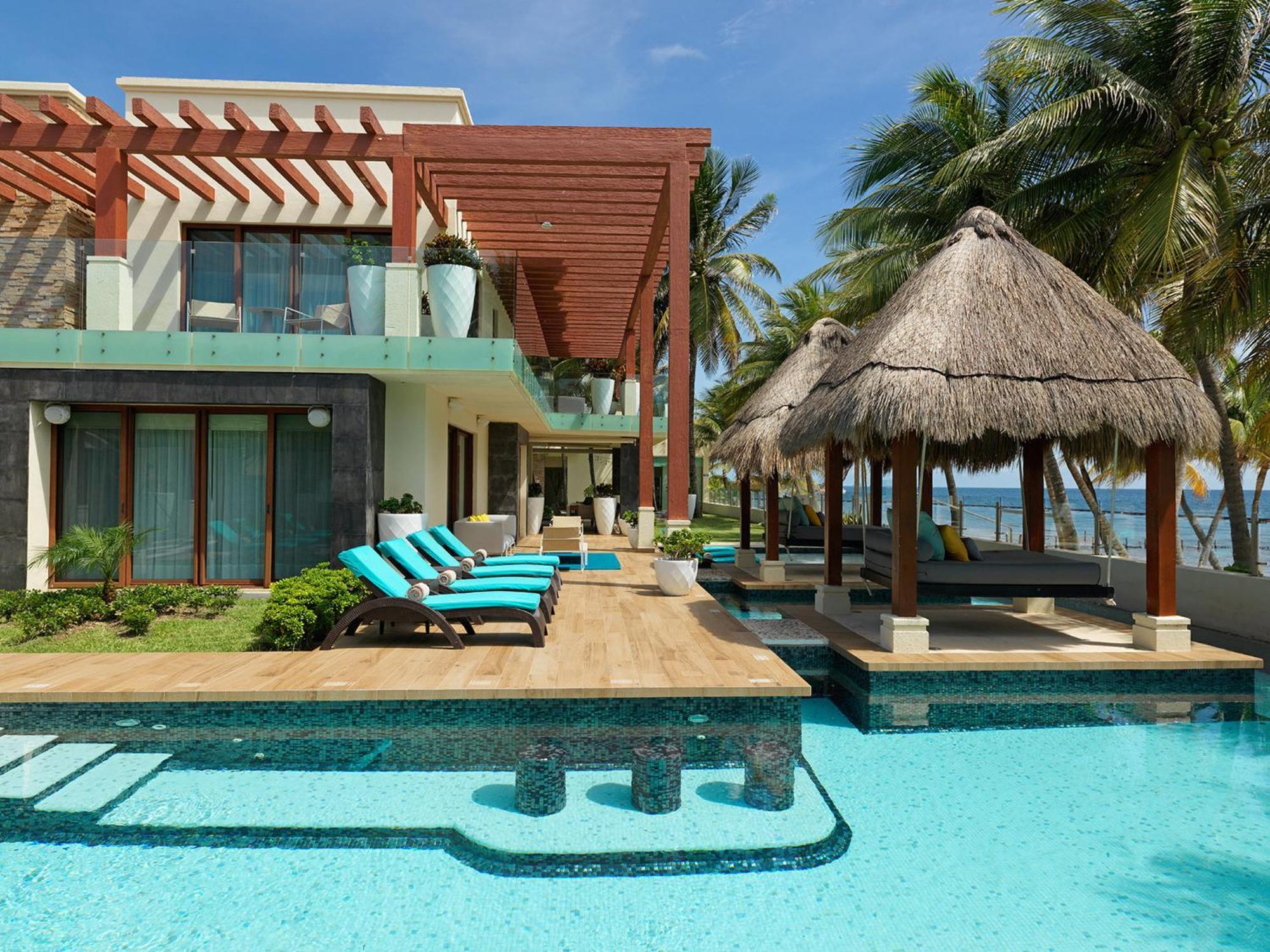 Azul Villa Esmeralda Puerto Morelos Extérieur photo